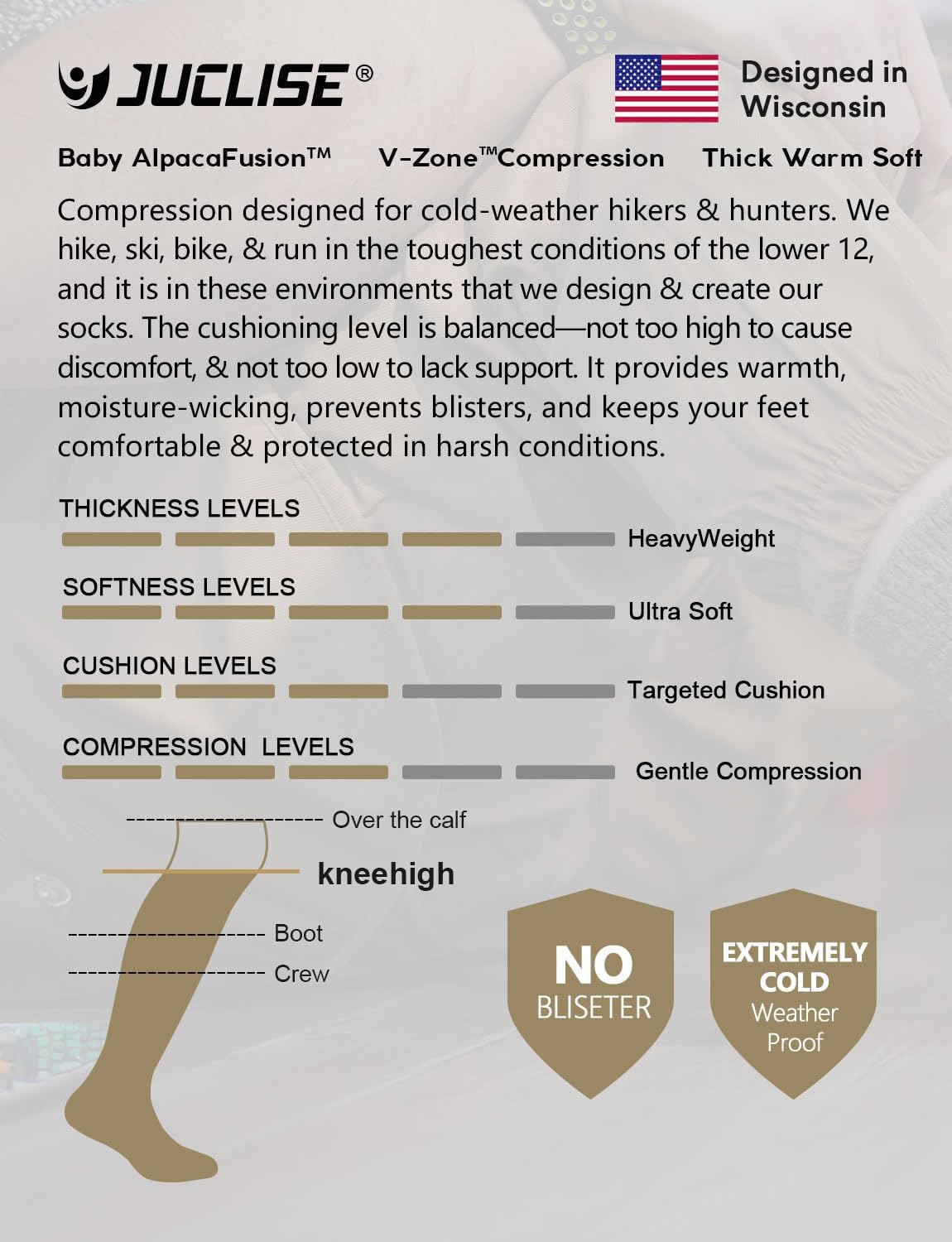 Thumbnail 6 de Juclise Compression Socks 15-25 mmHg