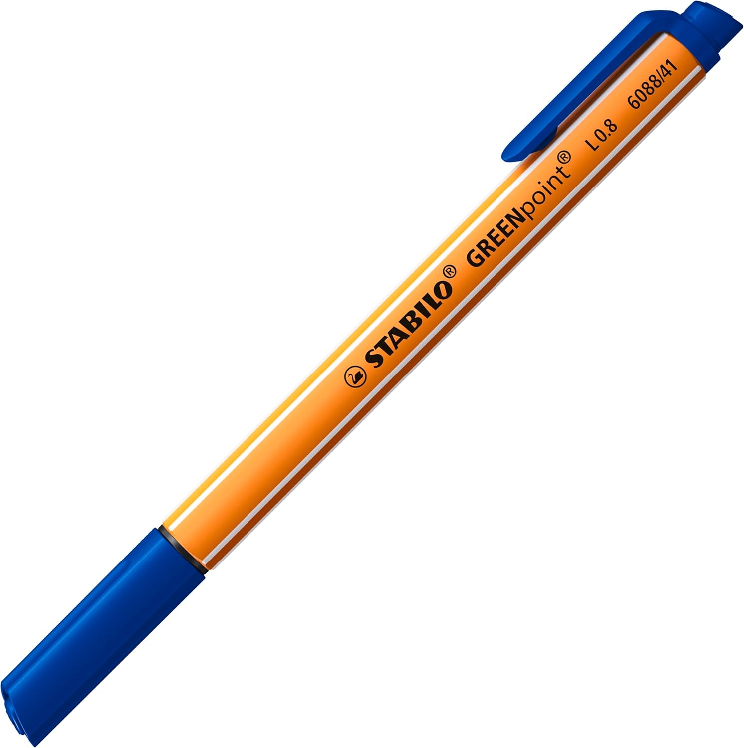 Thumbnail 1 de STABILO GREENpoint Umweltfreundlicher Filzschreiber – Blau, 10er Pack