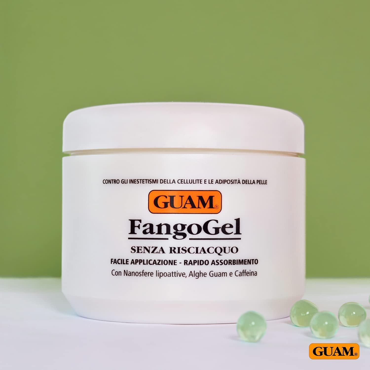 Detalle de Guam FangoGel Contro la Cellulite – Gel senza risciacquo con Nanosfere Lipotive