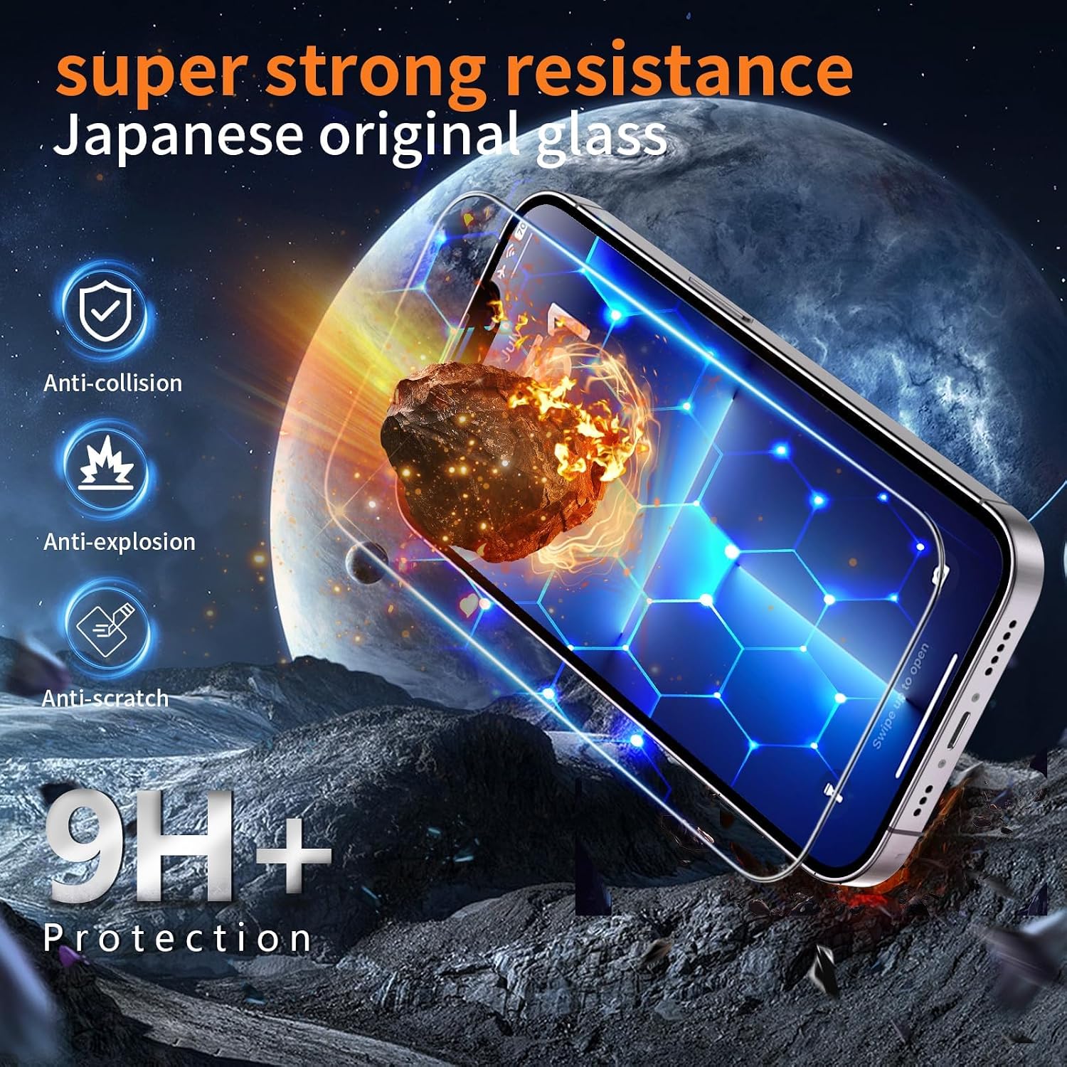 Detalle 2 de Tentoki Panzerglas 6,7 Zoll iPhone