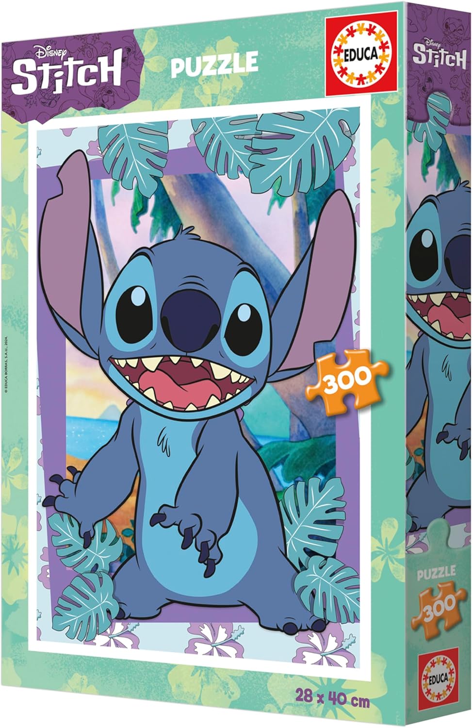 Thumbnail 3 de Puzzle Educa Disney Stitch 300 pièces enfant (grandes pièces) dès 4 ans, 40 x 28 cm