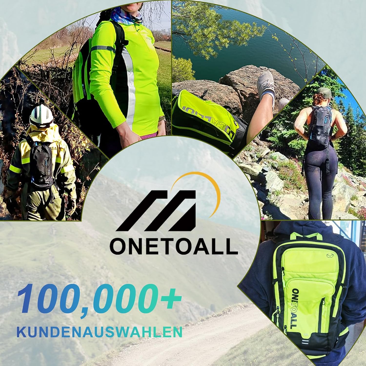 Thumbnail 3 de Local Lion Fahrradrucksack wasserdicht 12L