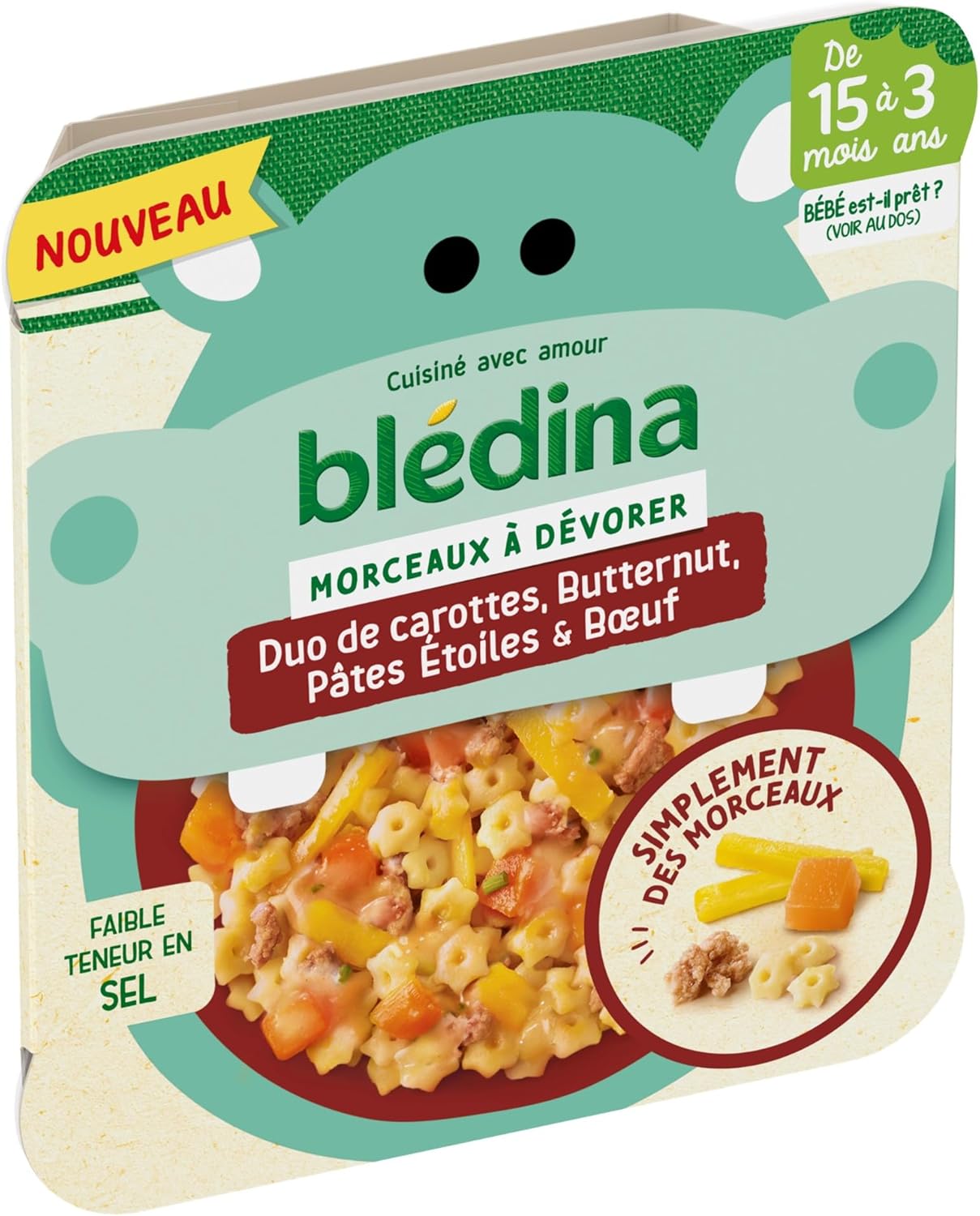 Detalle de Blédina Morceaux à Dévorer 6x200g 🍽