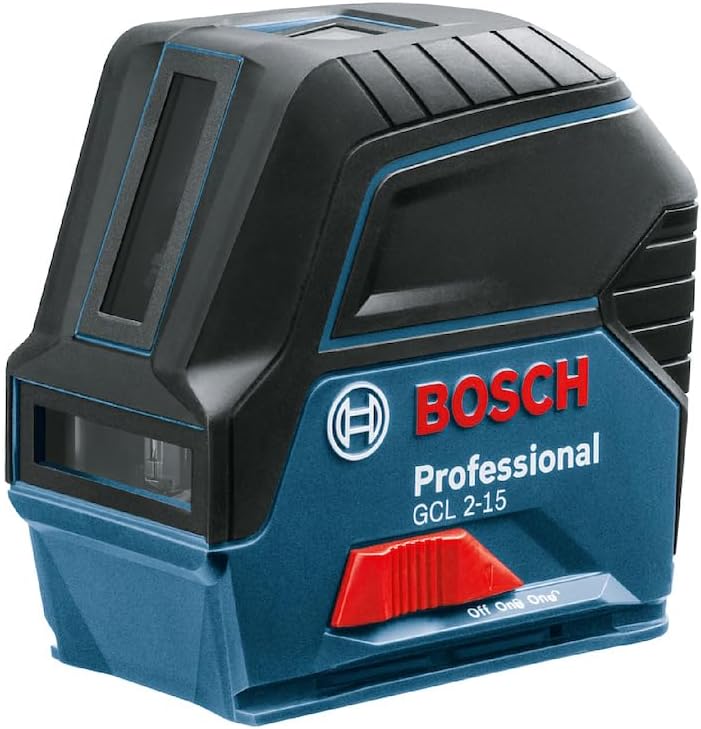 Thumbnail 1 de Bosch Professional GCL 2-15 livella laser multifunzione a croce con punti a piombo (laser rosso), raggio 15 m, per interni