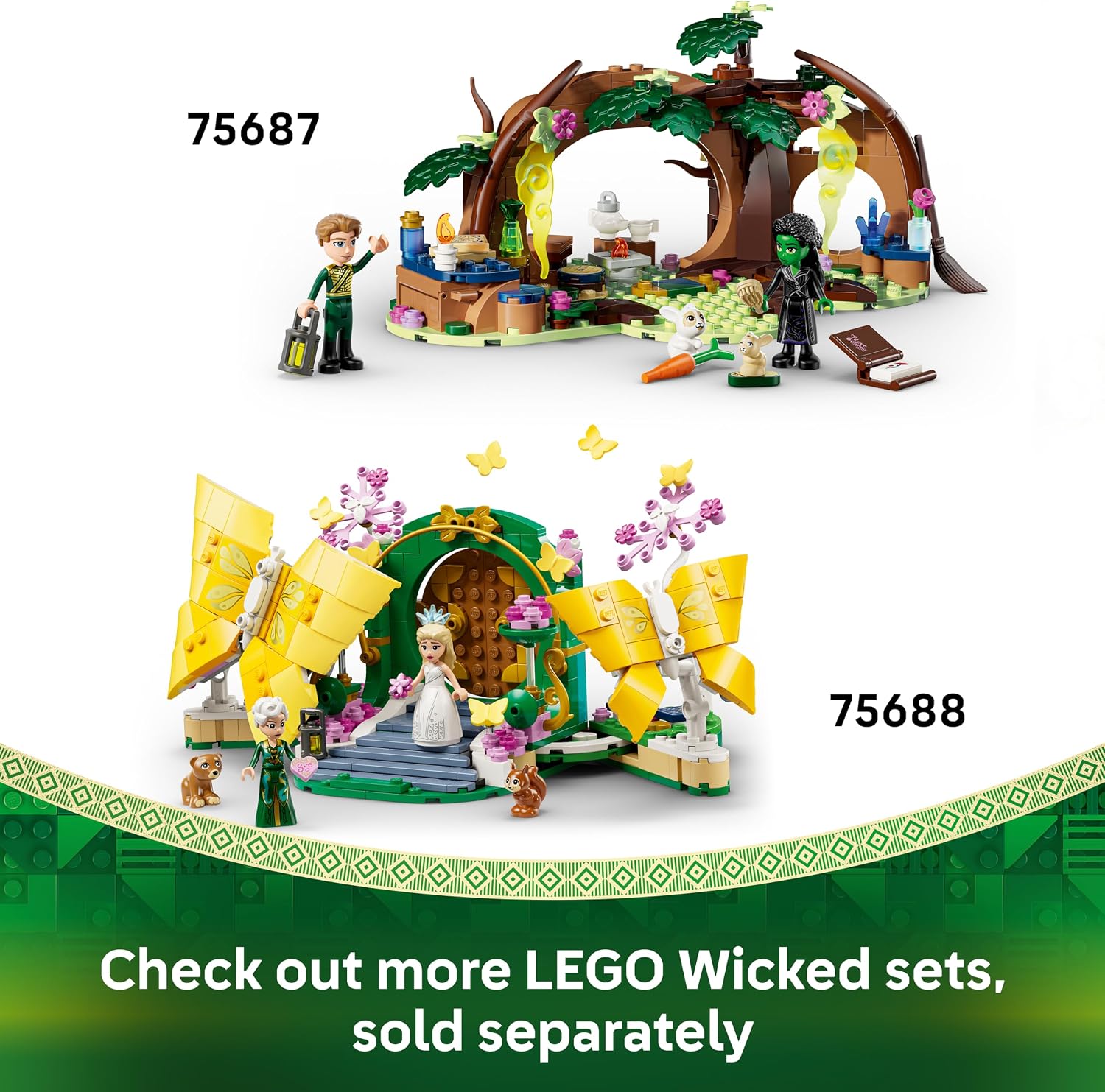 Thumbnail 6 de LEGO Wicked Glinda’s Wedding Day 75688 Building Set, 476 Pieces