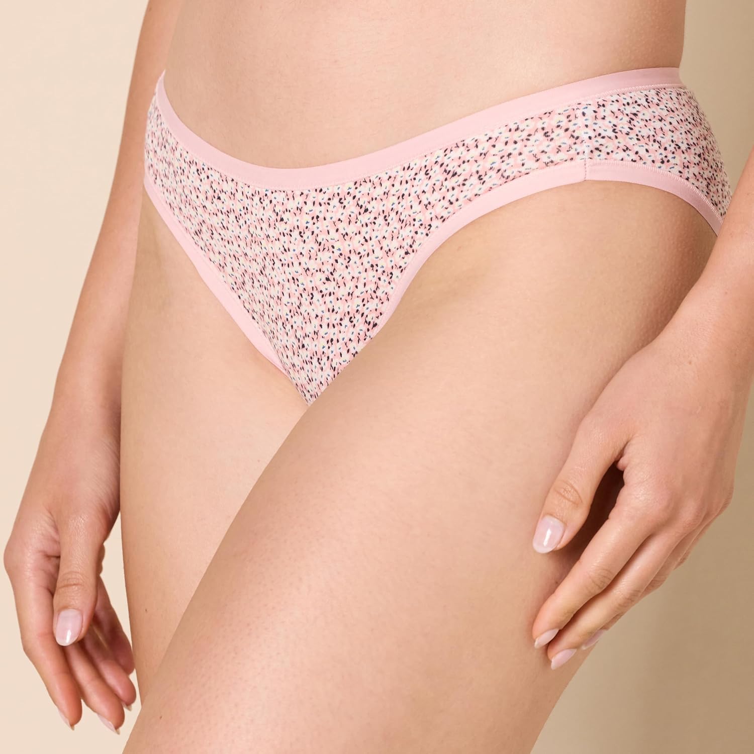 Thumbnail 2 de Damen Bikinihose aus Baumwolle von Amazon Essentials – tiefer Sitz, volle Rückendeckung (auch in Übergröße)