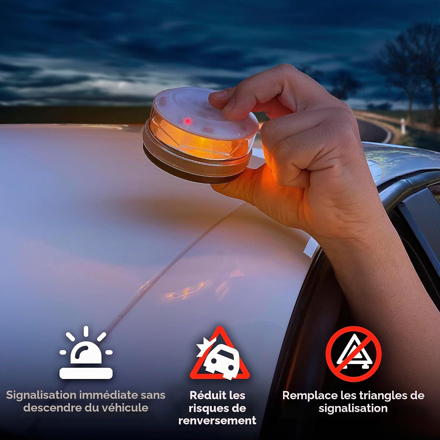 Thumbnail 5 de S SUMEX Lumière d'urgence V16 avec géolocalisation – balise DGT homologuée et SIM intégrée
