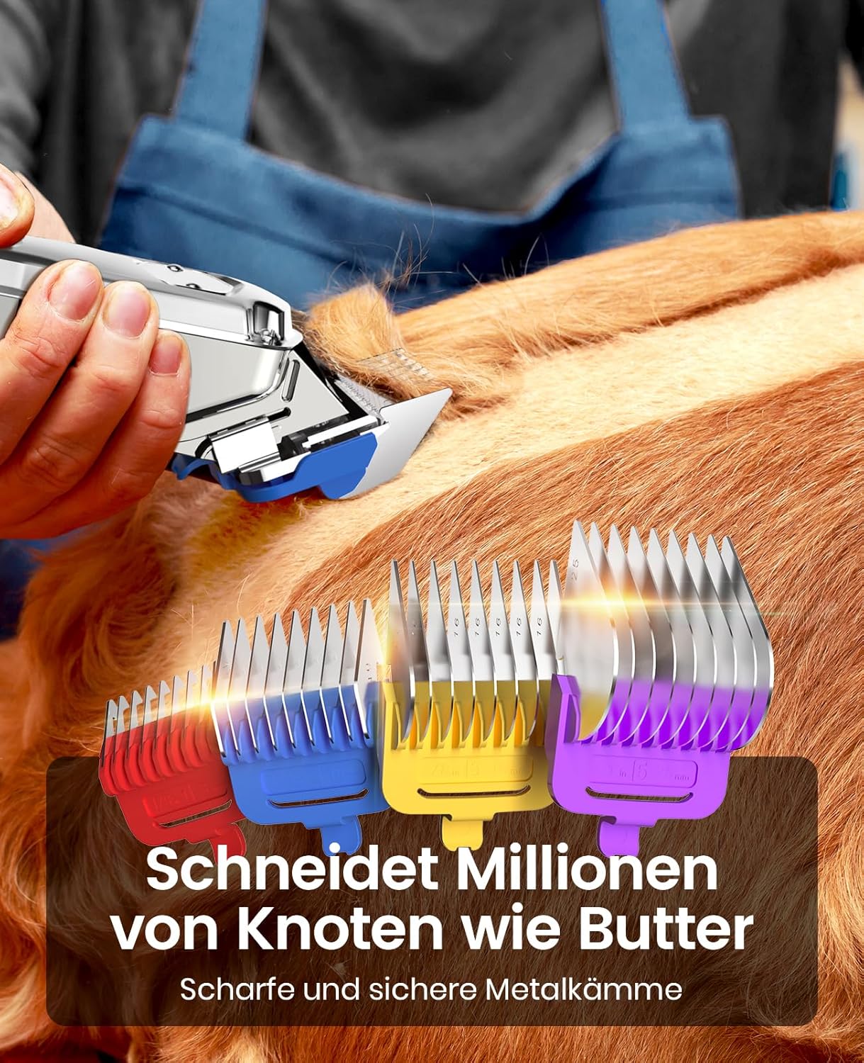 Thumbnail 1 de oneisall Leise Hundeschermaschine 2000 mAh