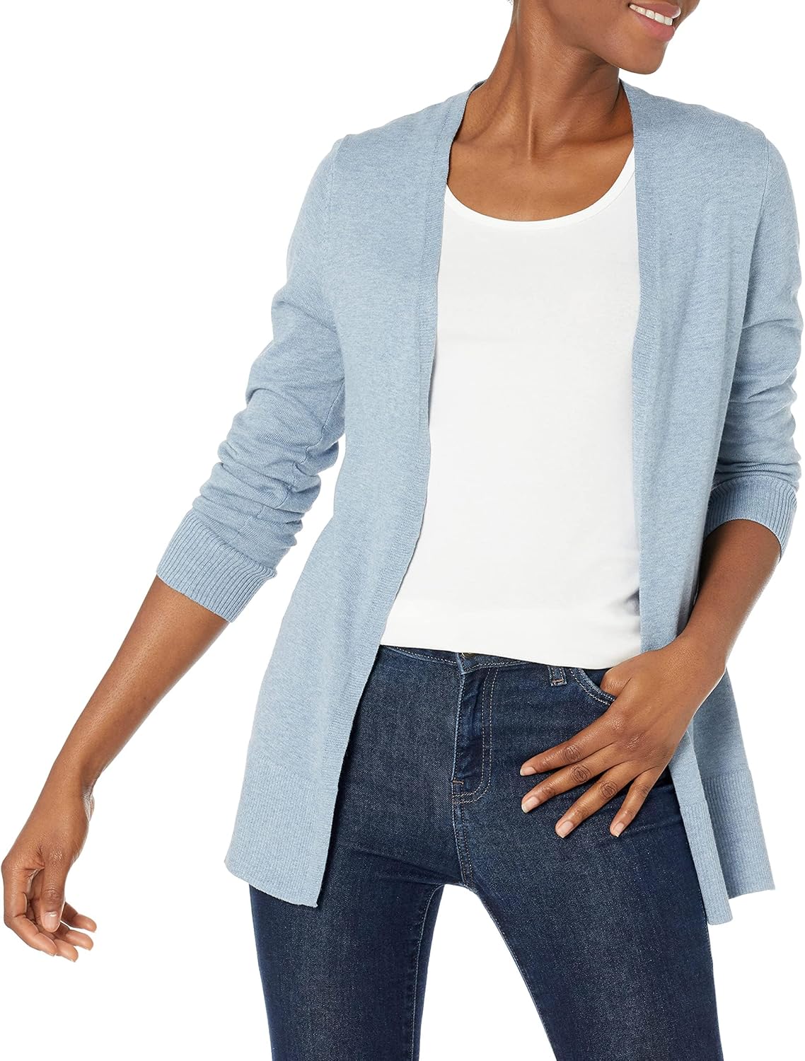 Thumbnail 5 de Amazon Essentials women’s lightweight long open-front cardigan (plus size available)