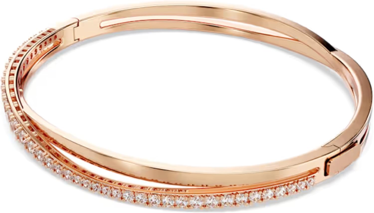 Thumbnail 6 de Swarovski Pulsera Twist, Baño oro rosa 💍
