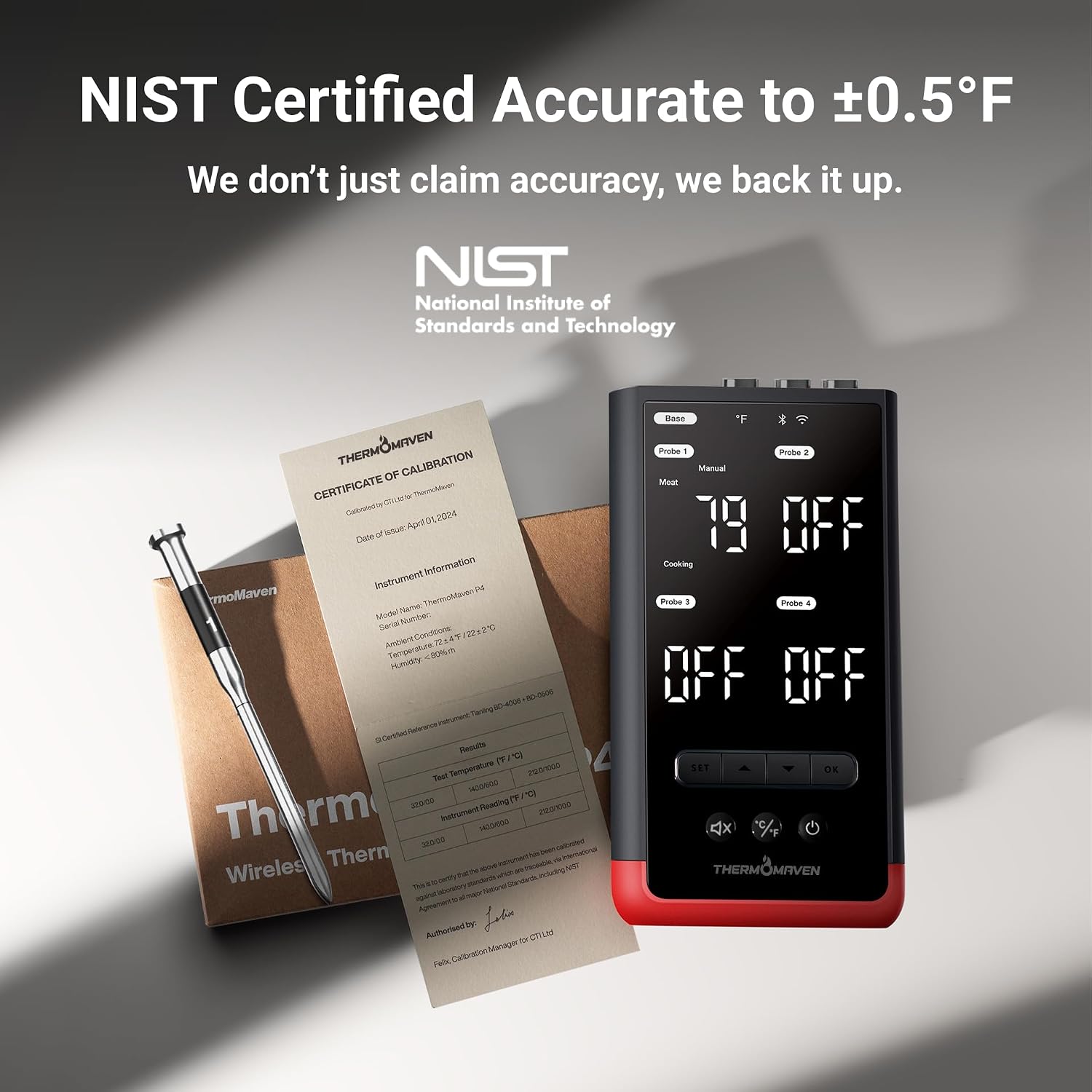 Thumbnail 4 de ThermoMaven Smart Meat Thermometer 6-sensor 🍖