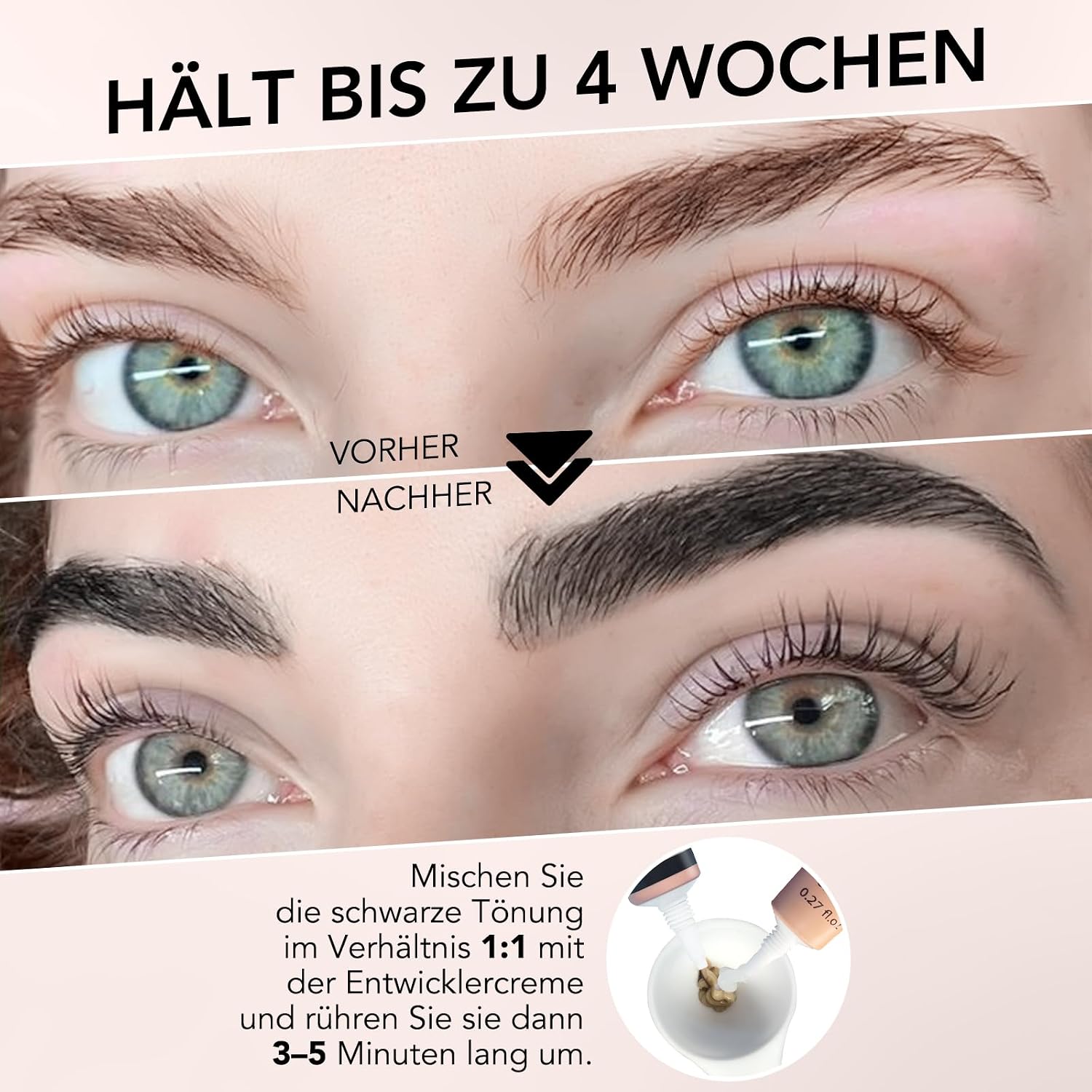 Thumbnail 1 de Lomansa Wimpernfarbe 10 Anwendungen 💄