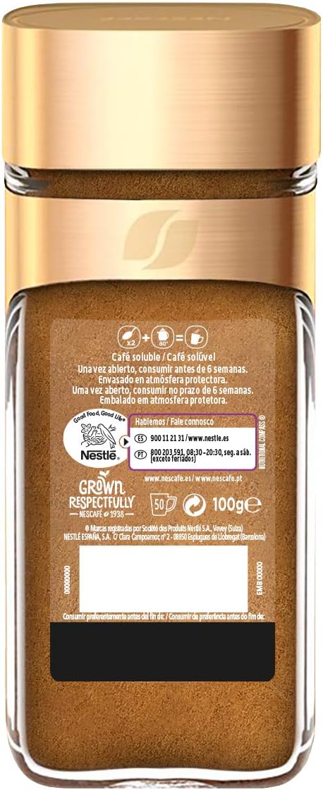 Thumbnail 1 de NESCAFÉ GOLD Espresso Intenso – Café soluble 100% Arábica ☕️