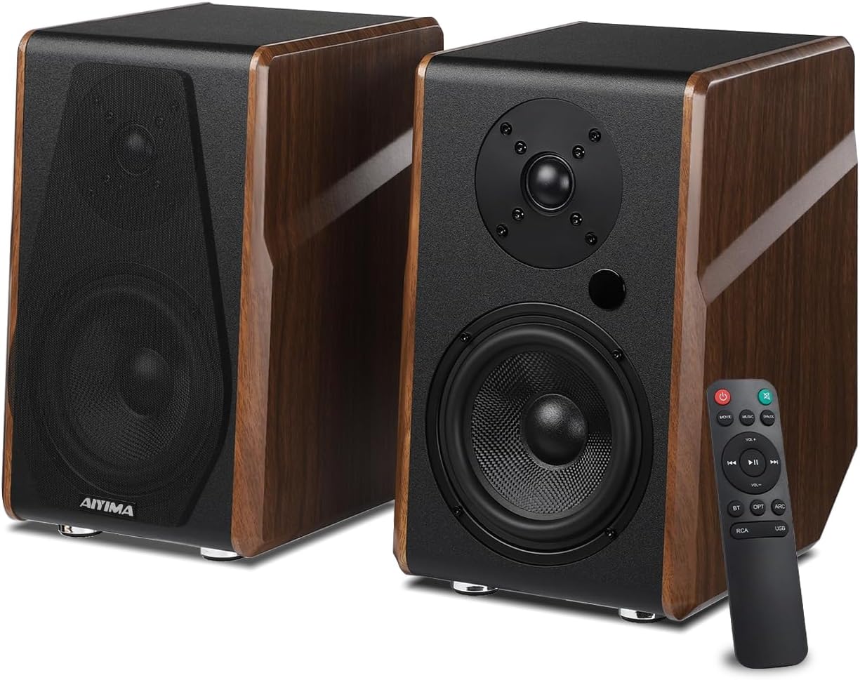 Detalle de AIYIMA S700 altavoces estantería 100 W