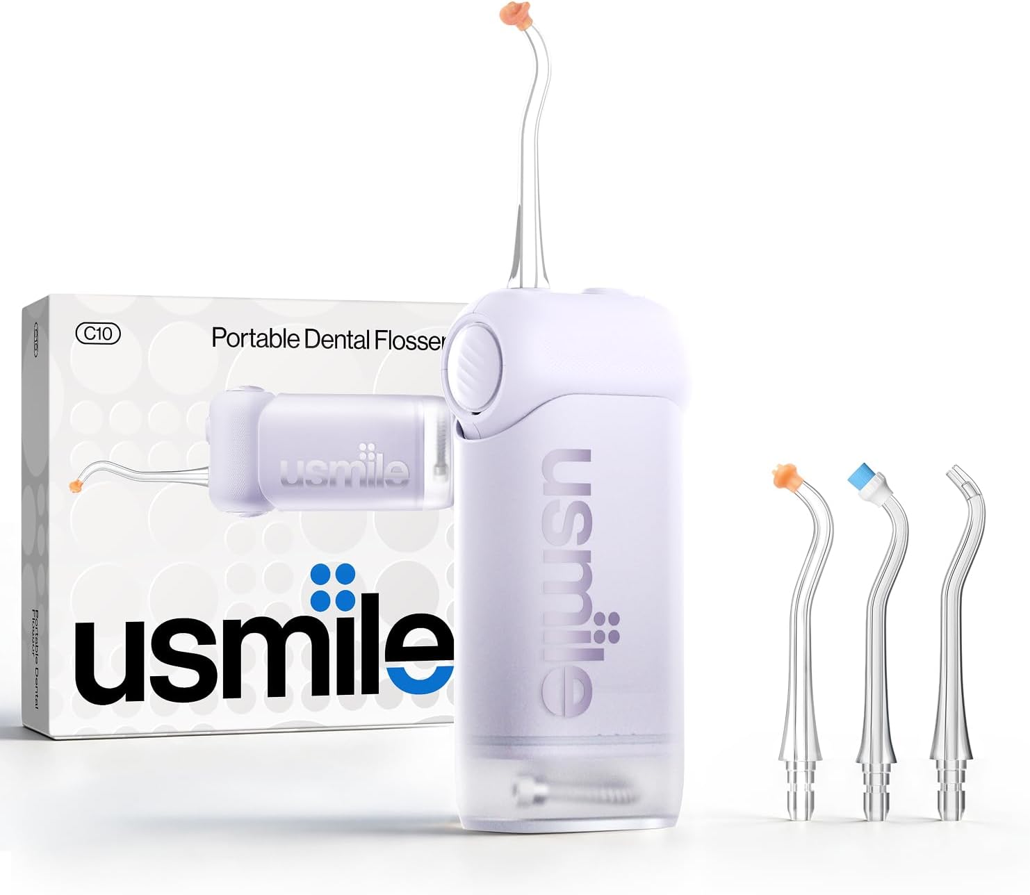 Detalle de usmile C10 Portable Water Flosser 95-Day Battery