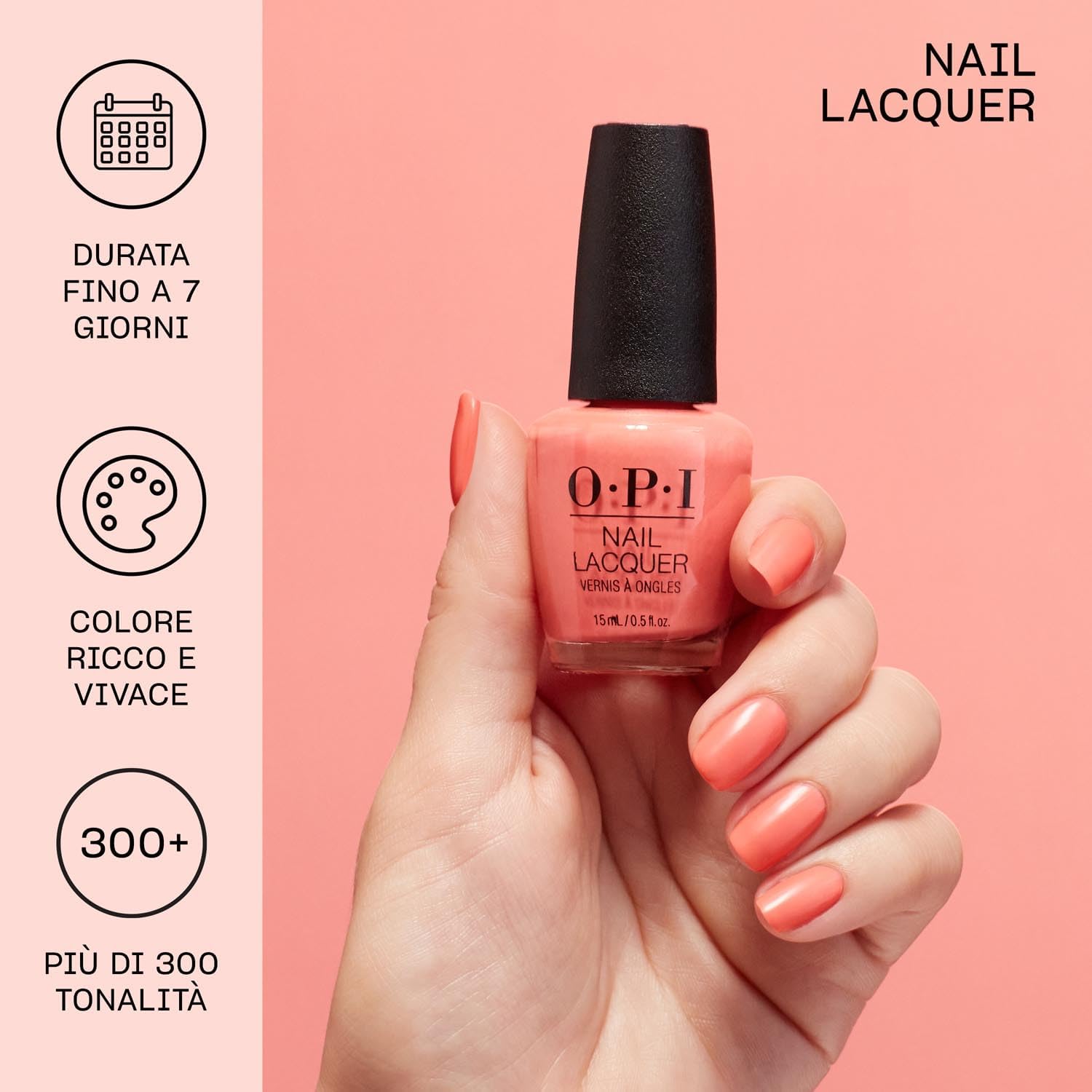 Thumbnail 5 de OPI Nail Lacquer Collezione Make 'Em Jelly – Blushin’ Pride (n. 48.091), smalto rosso brillante e resistente alle sbeccature
