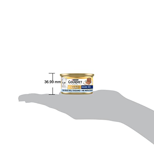 Detalle 2 de GOURMET Gold Cibo Umido per Gatti Adulti Mousse – 24 Lattine da 85 g