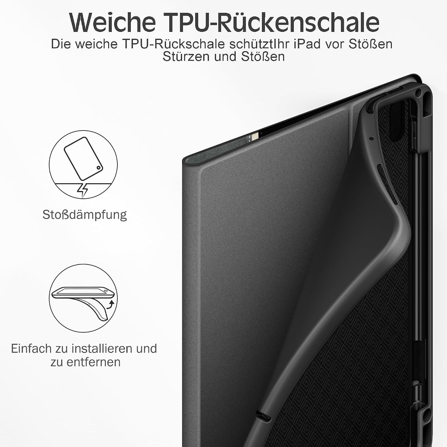 Thumbnail 6 de KingBlanc iPad Air 13 Hülle mit Stifthalter