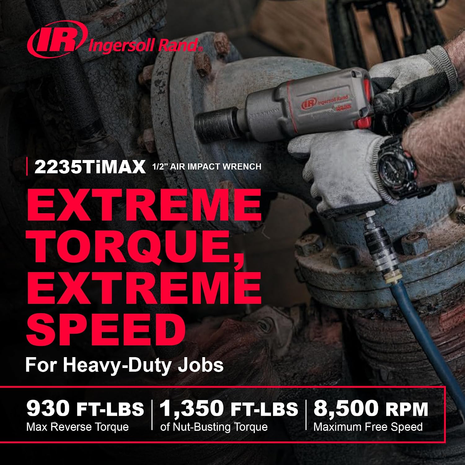 Detalle 2 de Ingersoll Rand 2235TiMAX 1/2 in Impact Wrench 1350 ft-lbs