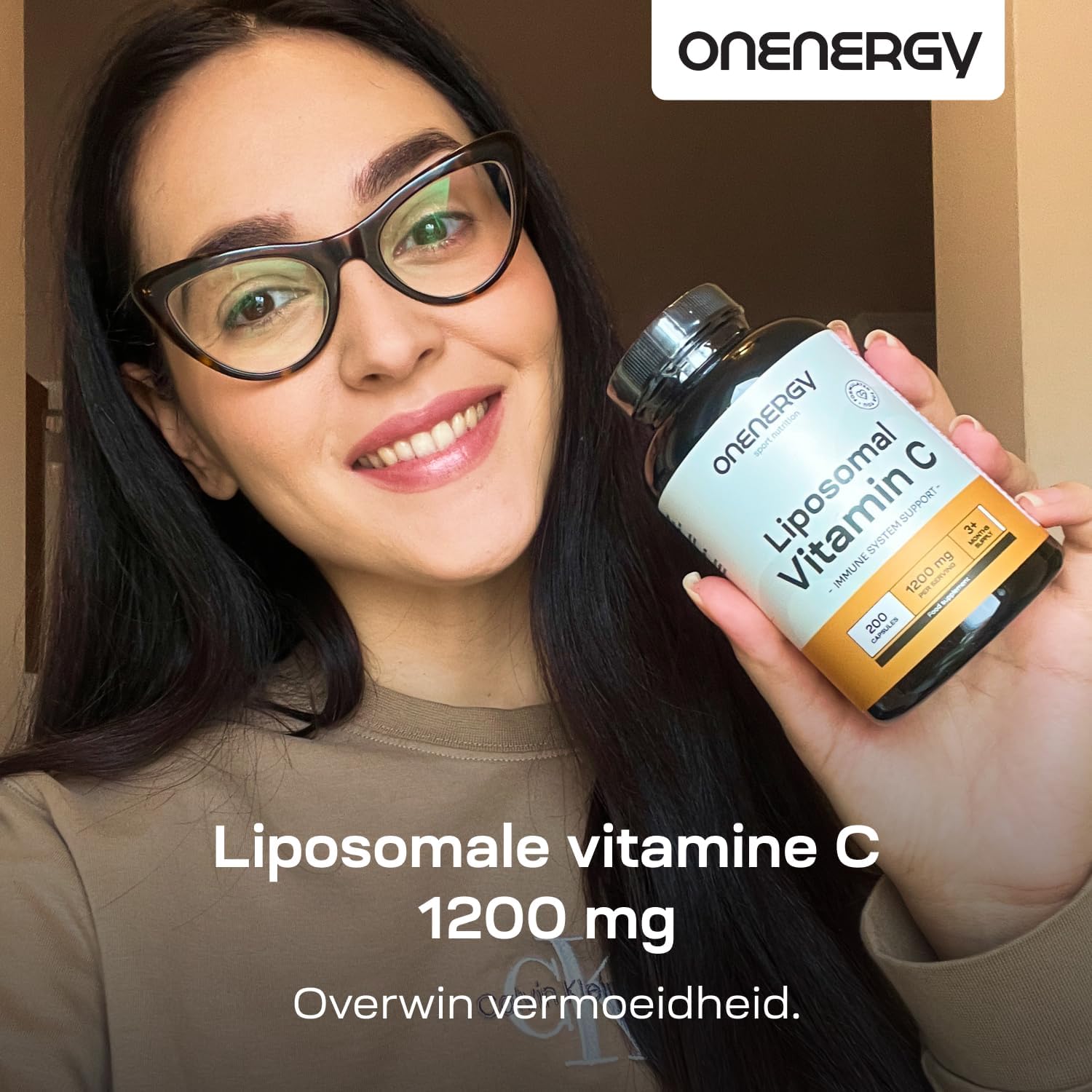 Thumbnail 6 de OnEnergy Liposomale Vitamine C 1200 mg met rozenbottel, 200 capsules