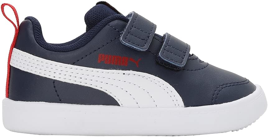Thumbnail 2 de PUMA Kinder Courtflex V3 Sneaker – Niedriges Design, Wildleder-Obermaterial, EVA-Komfort