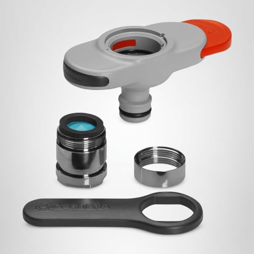Thumbnail 15 de Gardena Hahnverbinder für Innenarmaturen (18210-20) – Universaladapter für M24x1 Innengewinde und M22x1 Außengewinde