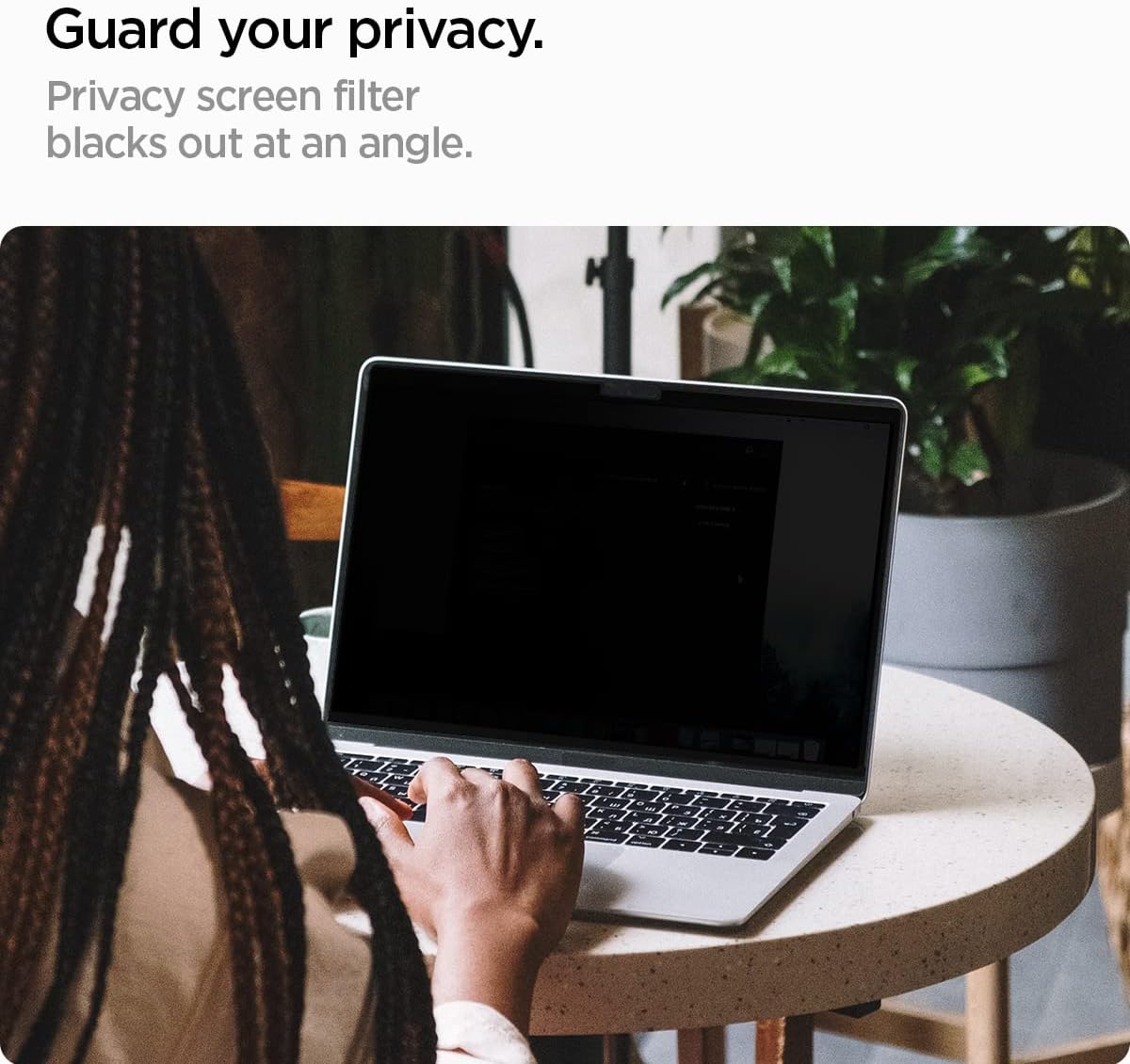 Thumbnail 1 de Spigen SafeView Filtro Privacidad para MacBook 13" 🛡