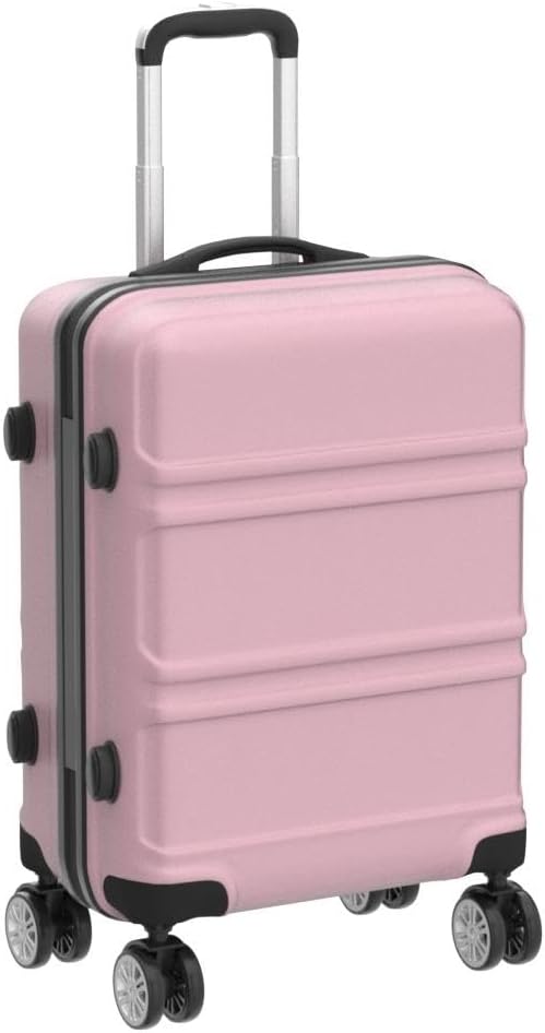 Thumbnail 3 de Kono Koffer Trolley Reisekoffer aus ABS+PC – leichter Hartschalenkoffer mit 4 Zwillingsrollen und TSA-Schloss