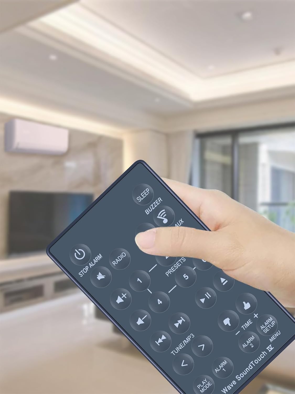 Thumbnail 6 de TCNOUMT Replacement Soundbar Remote Control for Bose Wave SoundTouch Series IV (417788-WR/417788-WMS)