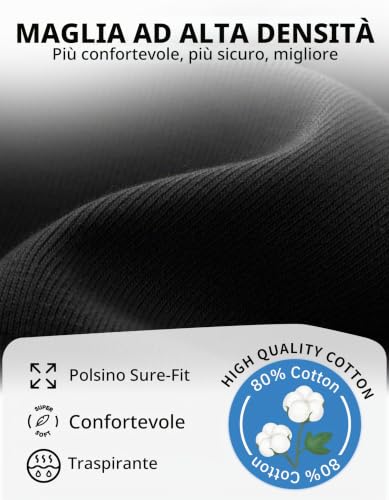 Detalle de CLOSEMATE 6 Paia Calze Fantas mini Uomo in Cotone – Invisibili e Antiscivolo per Mocassini e loafer