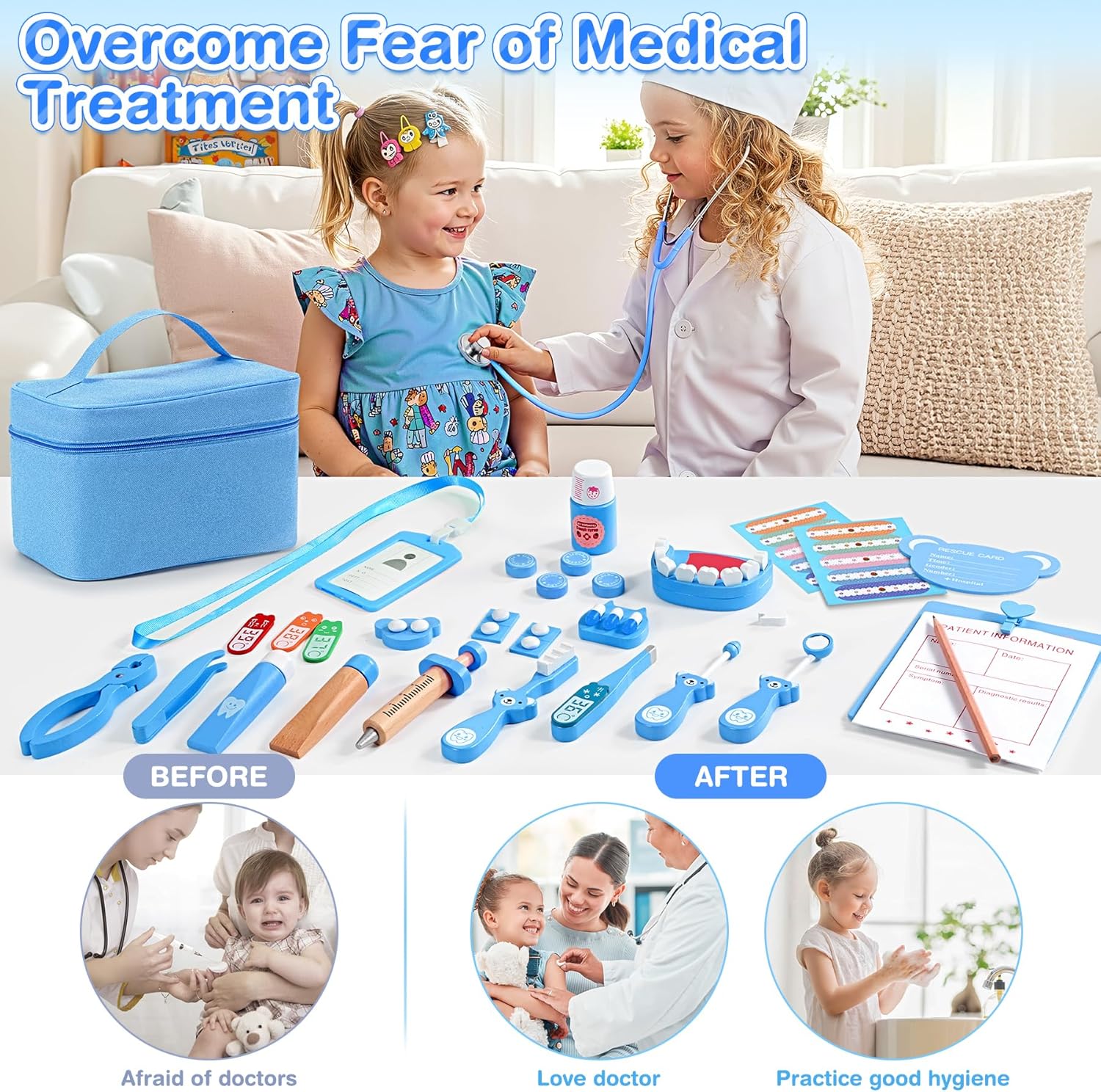 Detalle de Kit dottore bimbi Ophy 16 pezzi