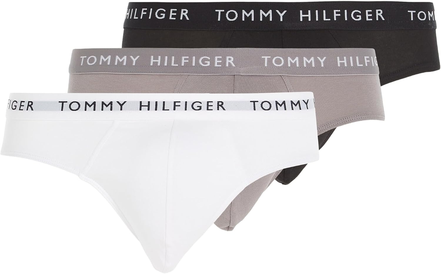 Thumbnail 6 de Tommy Hilfiger Herren 3er Pack Unterhosen Hip Briefs mit Logobund