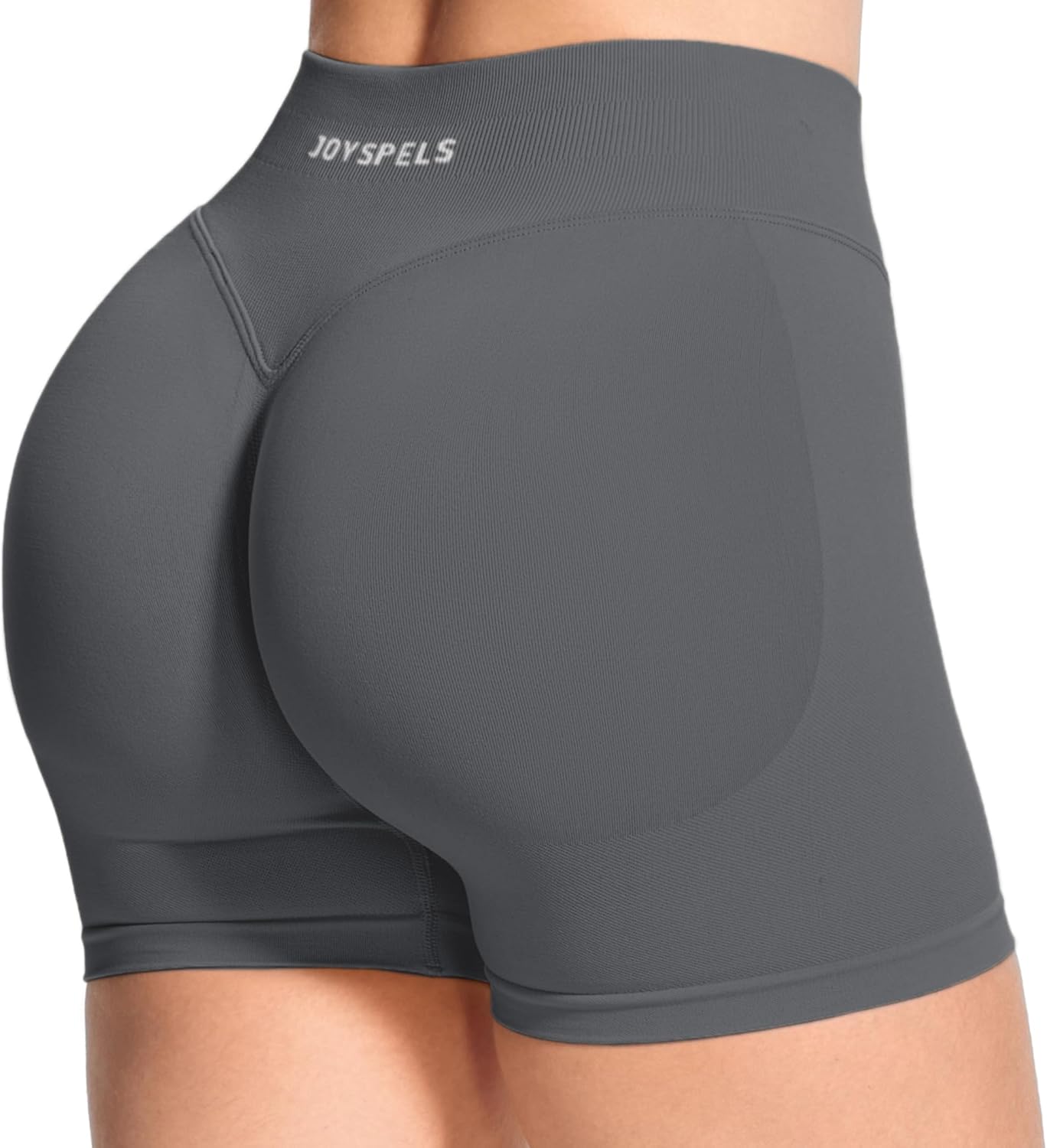 Thumbnail 6 de JOYSPELS Scrunch Butt Sport Short Damen – High-Waist, V-förmiger Bund, Push-Up Booty Shorts