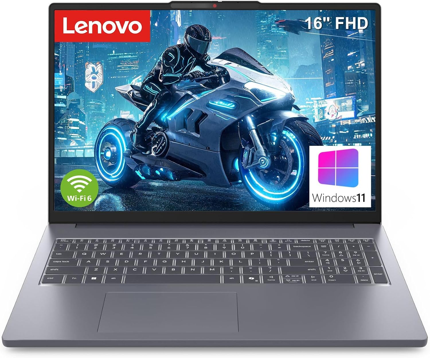 Detalle de Lenovo 16-inch laptop