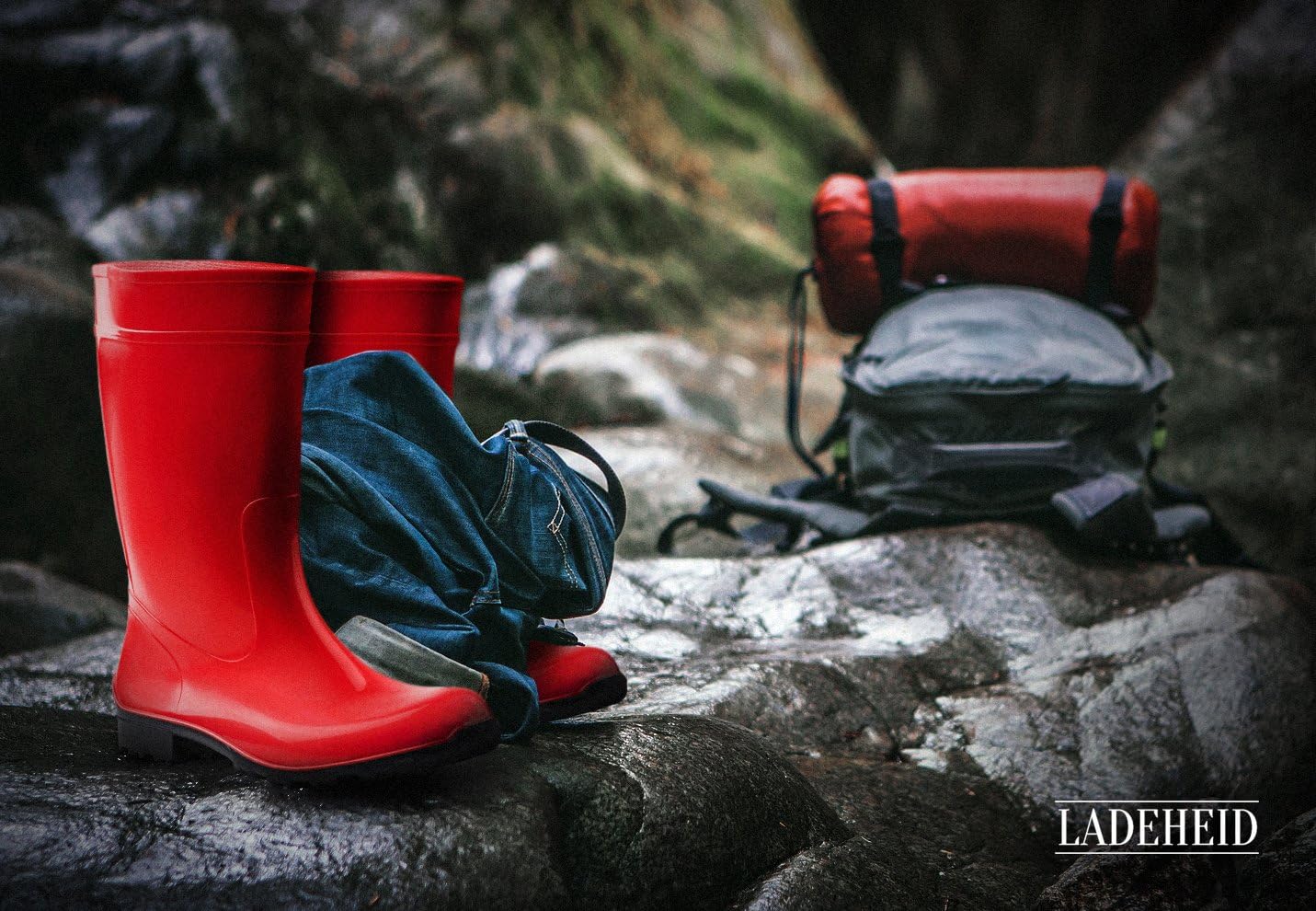 Detalle 2 de Ladeheid LA-967 Bottes de pluie 100% imperméables