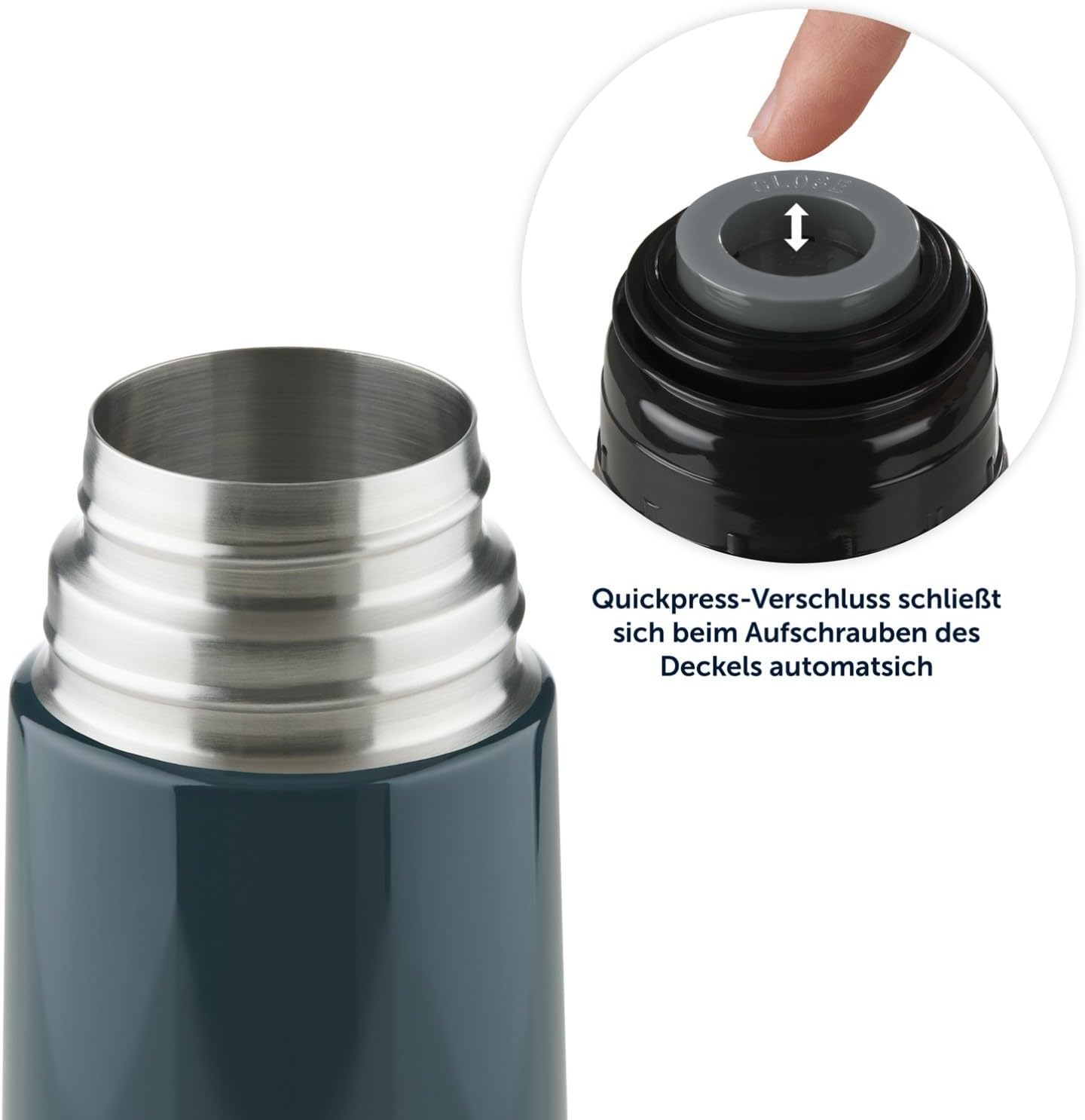 Detalle 2 de Blumtal Thermosflasche 1L Isolierflasche