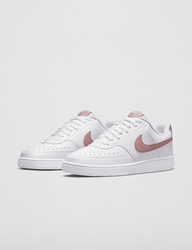 Thumbnail 5 de Nike Court Vision Low Next Nature Femme — Baskets lifestyle blanc et rose pour femmes, pointure 40 EU