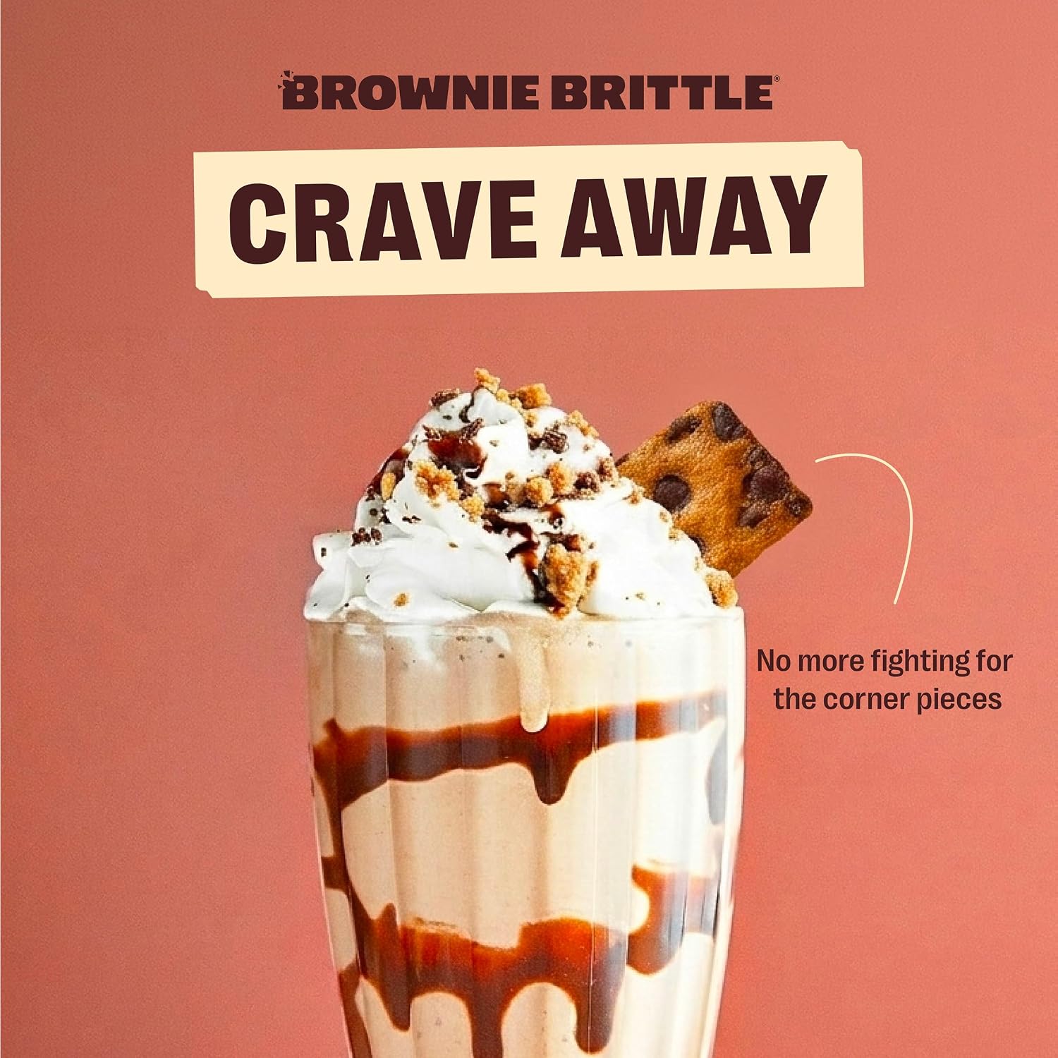 Detalle 2 de Brownie Brittle Dunkin’ Blondie Sprinkled Donut Crispy Snack, 6-Pack