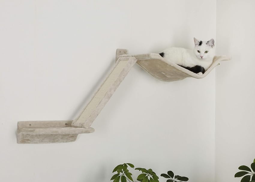 Thumbnail 6 de Kerbl Pet 81633 Mural para Gatos 🐱 Color Beige