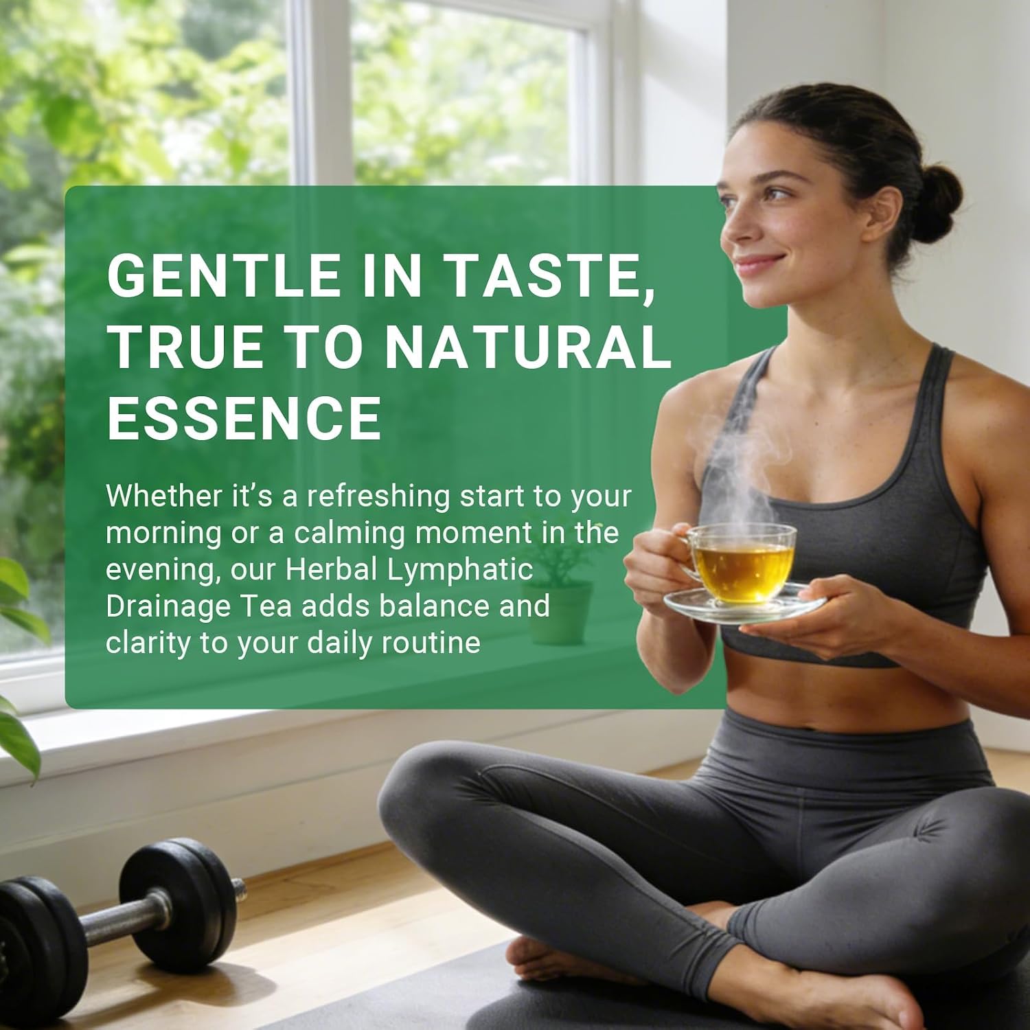 Detalle de Lymphatic Natural Herbal Tea: Lymphatic Drainage with Dandelion Extract