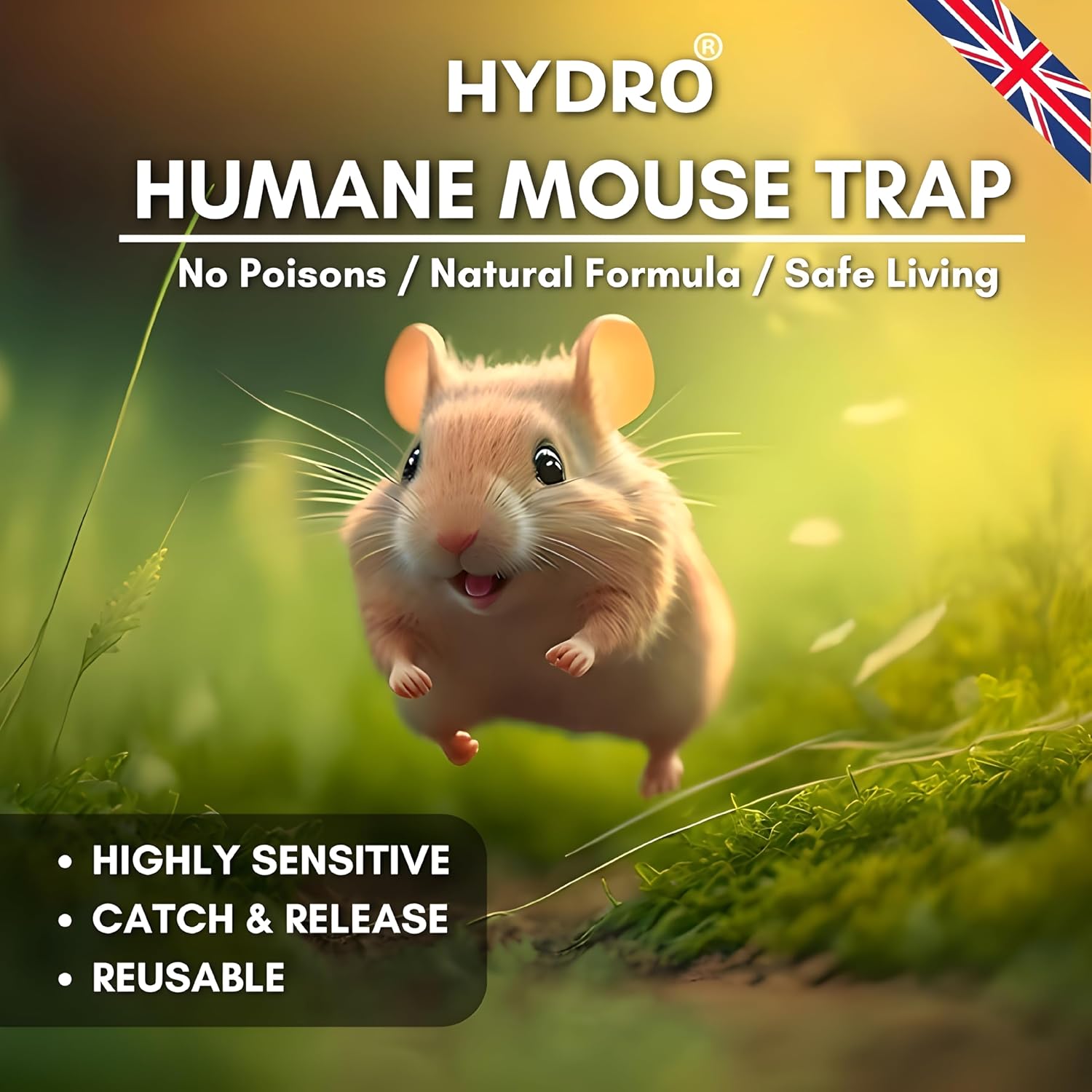 Thumbnail 4 de Humane Mouse Traps by H HYDRO SIP – 4 x Reusable Live-Catch Traps for Indoors