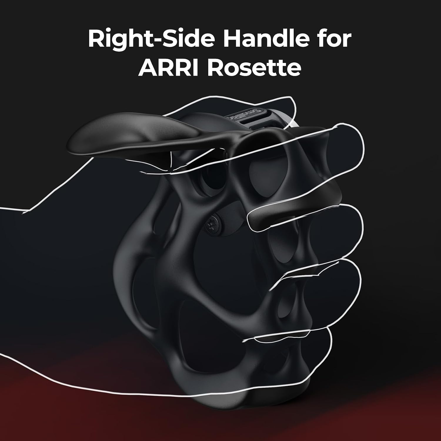 Thumbnail 1 de SmallRig 360° Right-Side ARRI Rosette Handle 5241