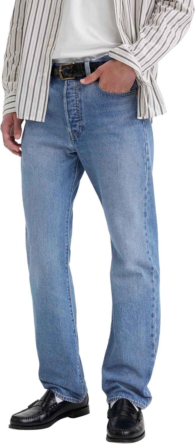 Detalle de Levi's 501 Original Fit Jeans Uomo - 33W/32L, Chemicals