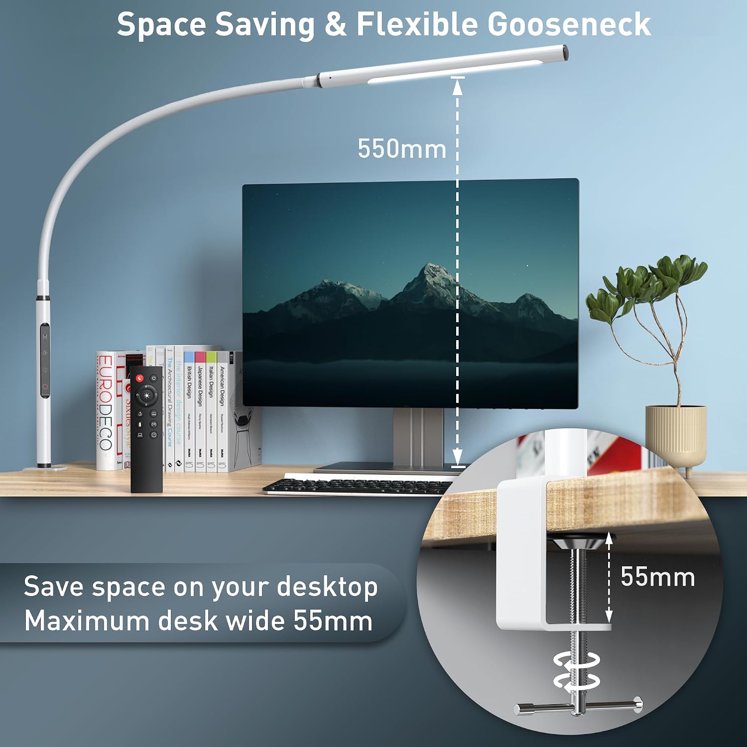 Detalle 1 de EYOCEAN LED Schreibtischlampe 12 W