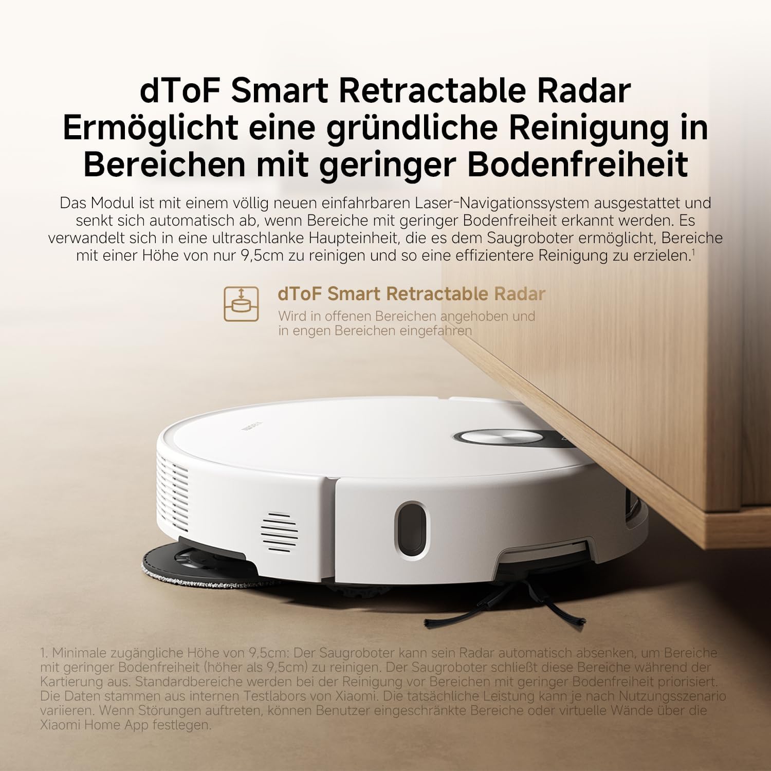 Detalle de XIAOMI Robot Vacuum 5 Saugroboter 20.000Pa 🧹