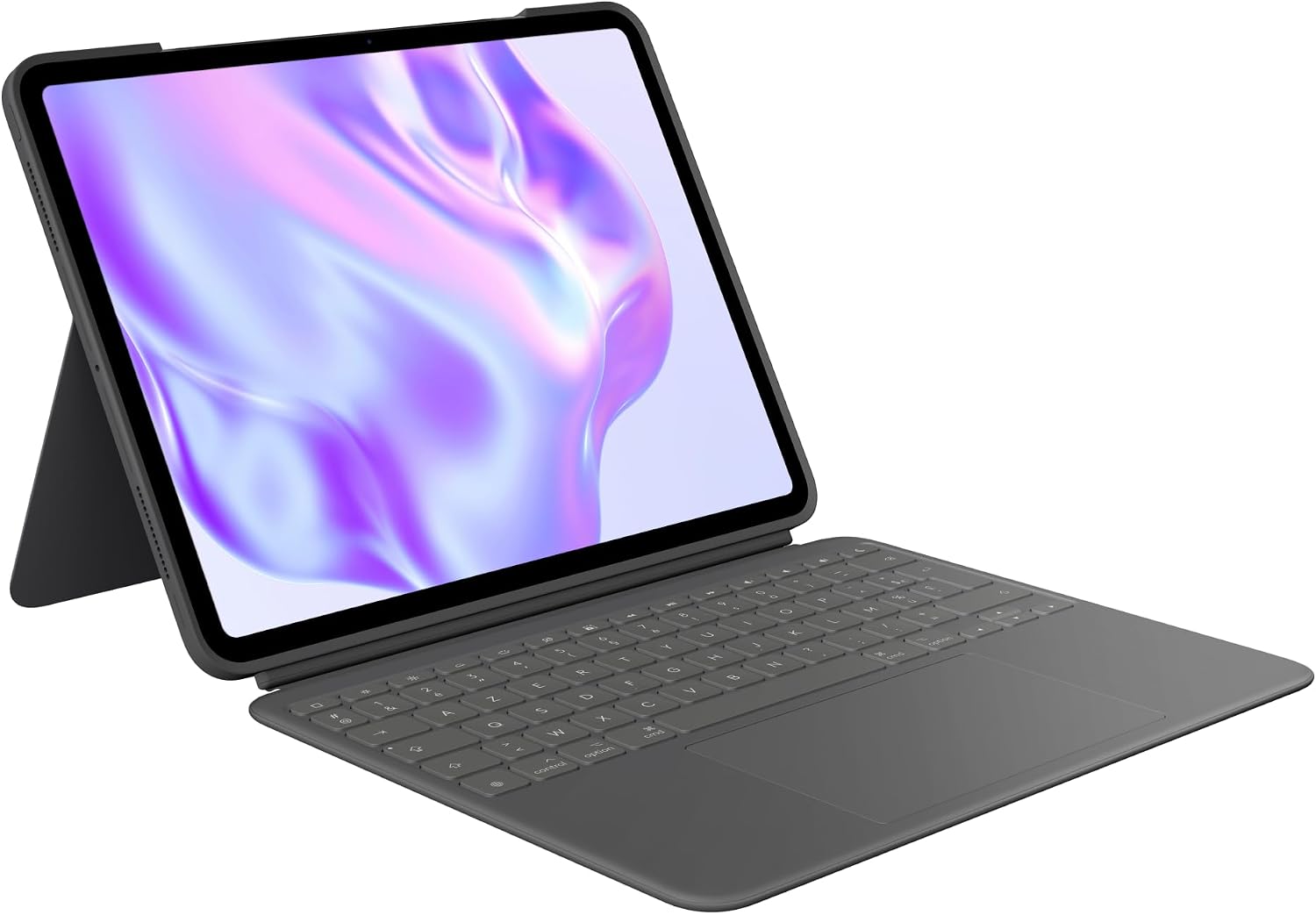 Logitech Combo Touch : étui clavier rétroéclairé pour iPad Pro 13 pouces (M4/M5) – FRA AZERTY, Graphite