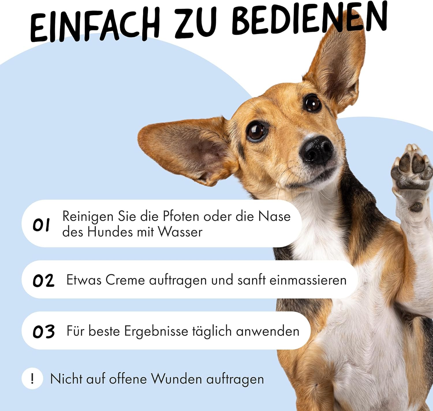 Thumbnail 6 de Belly® Pfotenbalsam Hund – 50 ml, Winterpfotenpflege gegen Eis, Streusalz und Trockenheit