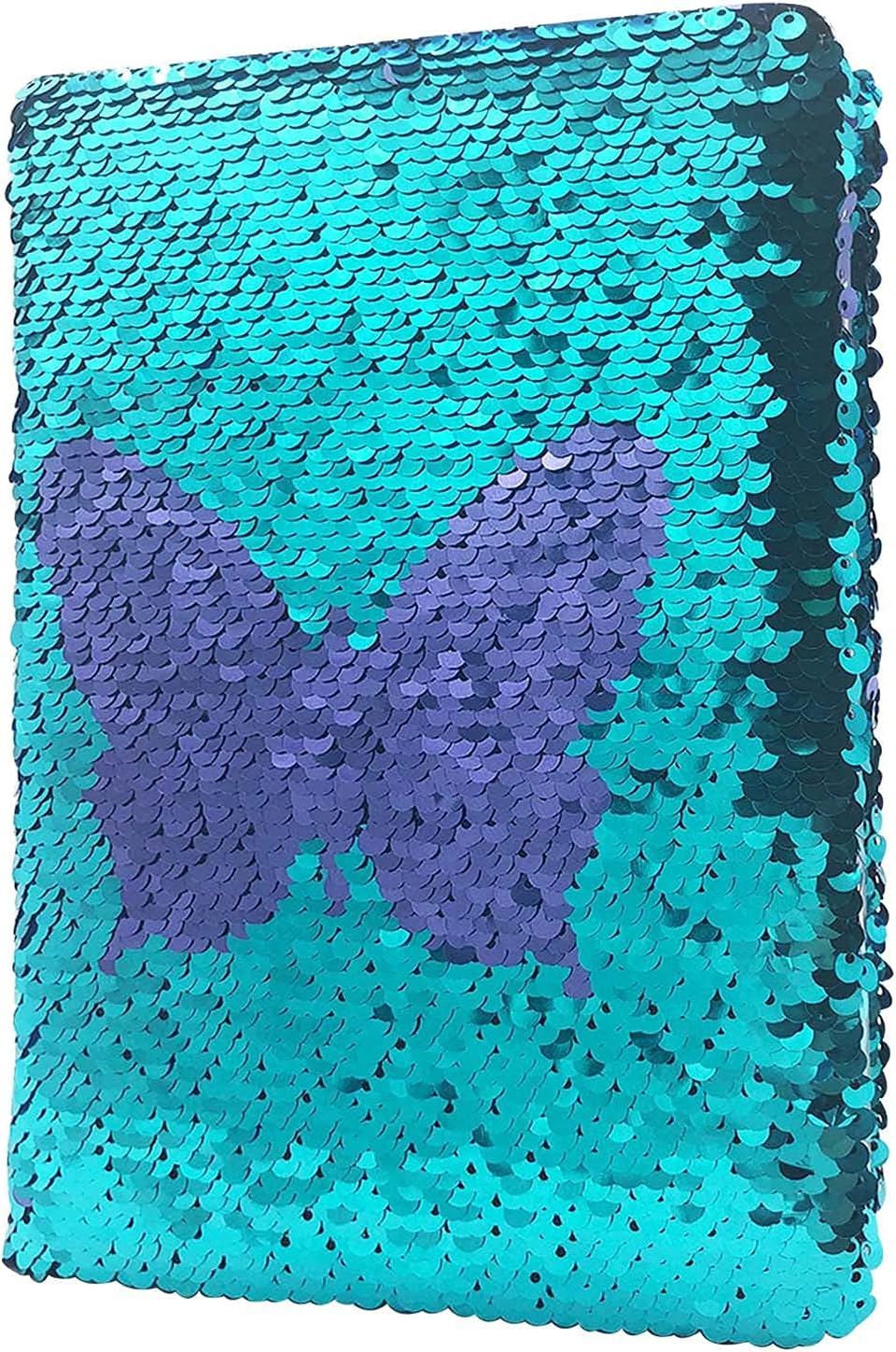 Detalle de GINMLYDA Sequin Secret Diary 8.5x5.5 inch 160‑page notebook 📔