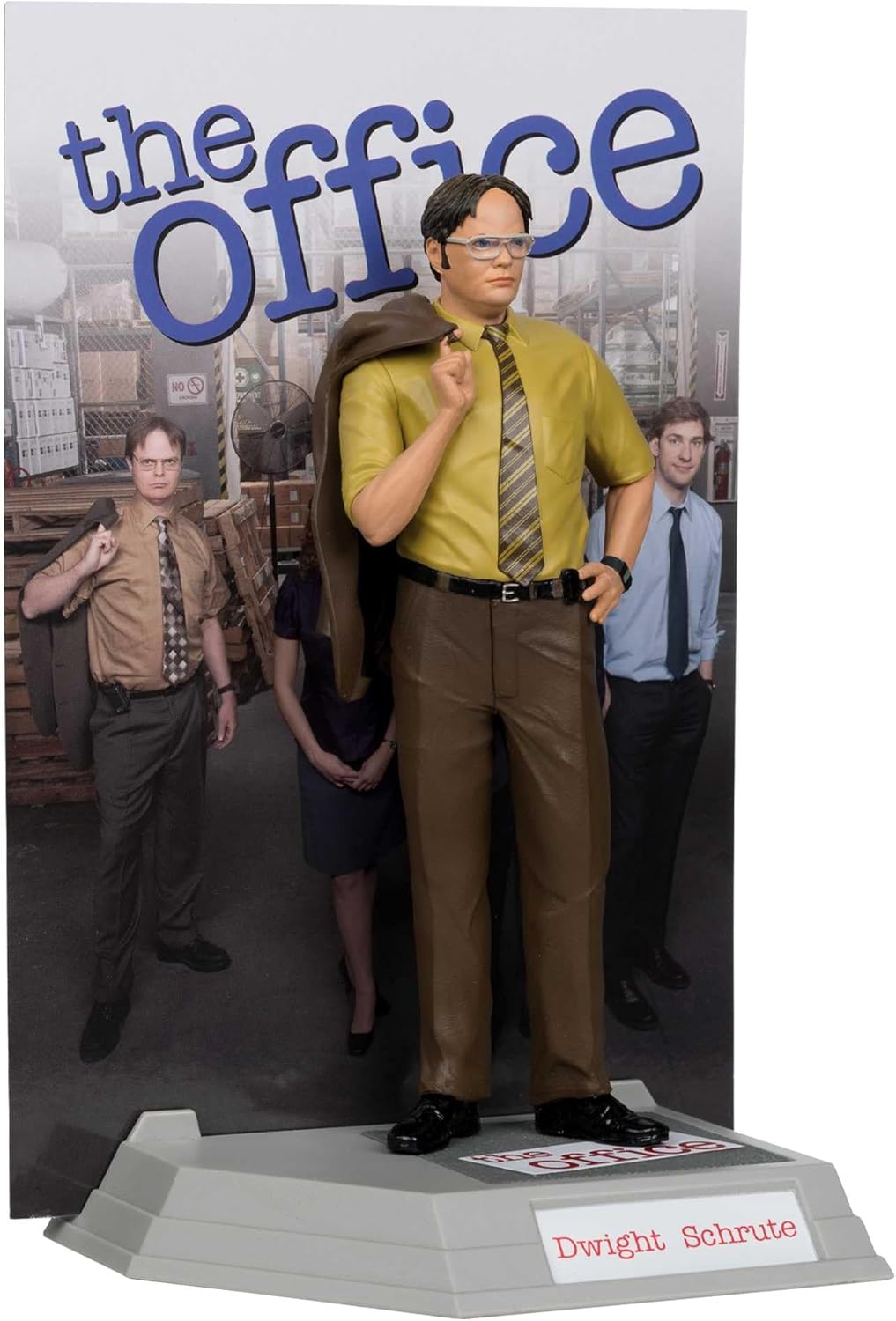 Detalle 2 de McFarlane Toys Dwight Schrute 6in posed figure