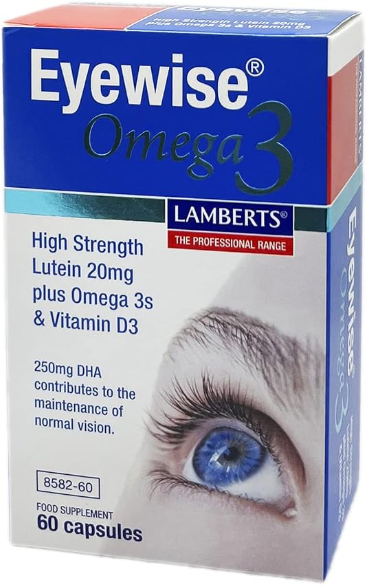 Detalle de Lamberts Eyewise Omega 3 Cápsulas 60 unidades